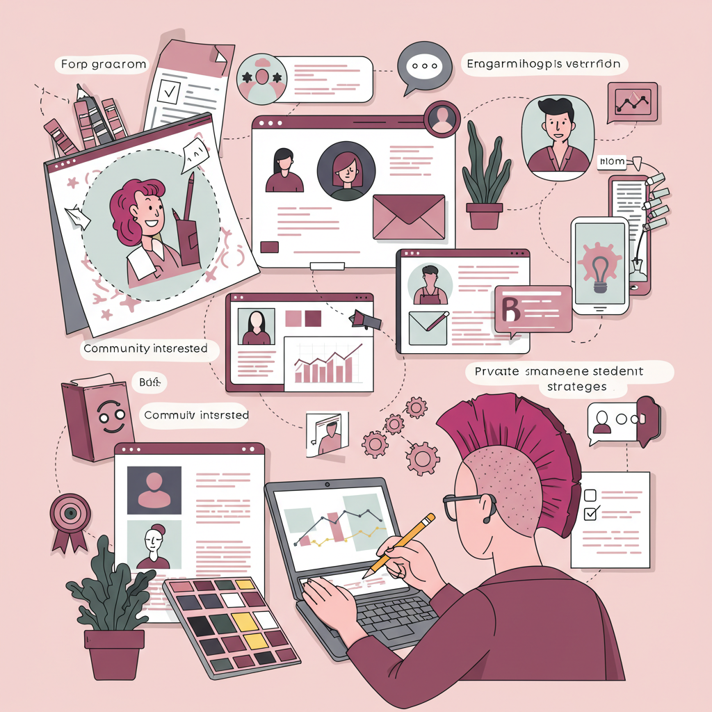 Community -interested material and private engagement