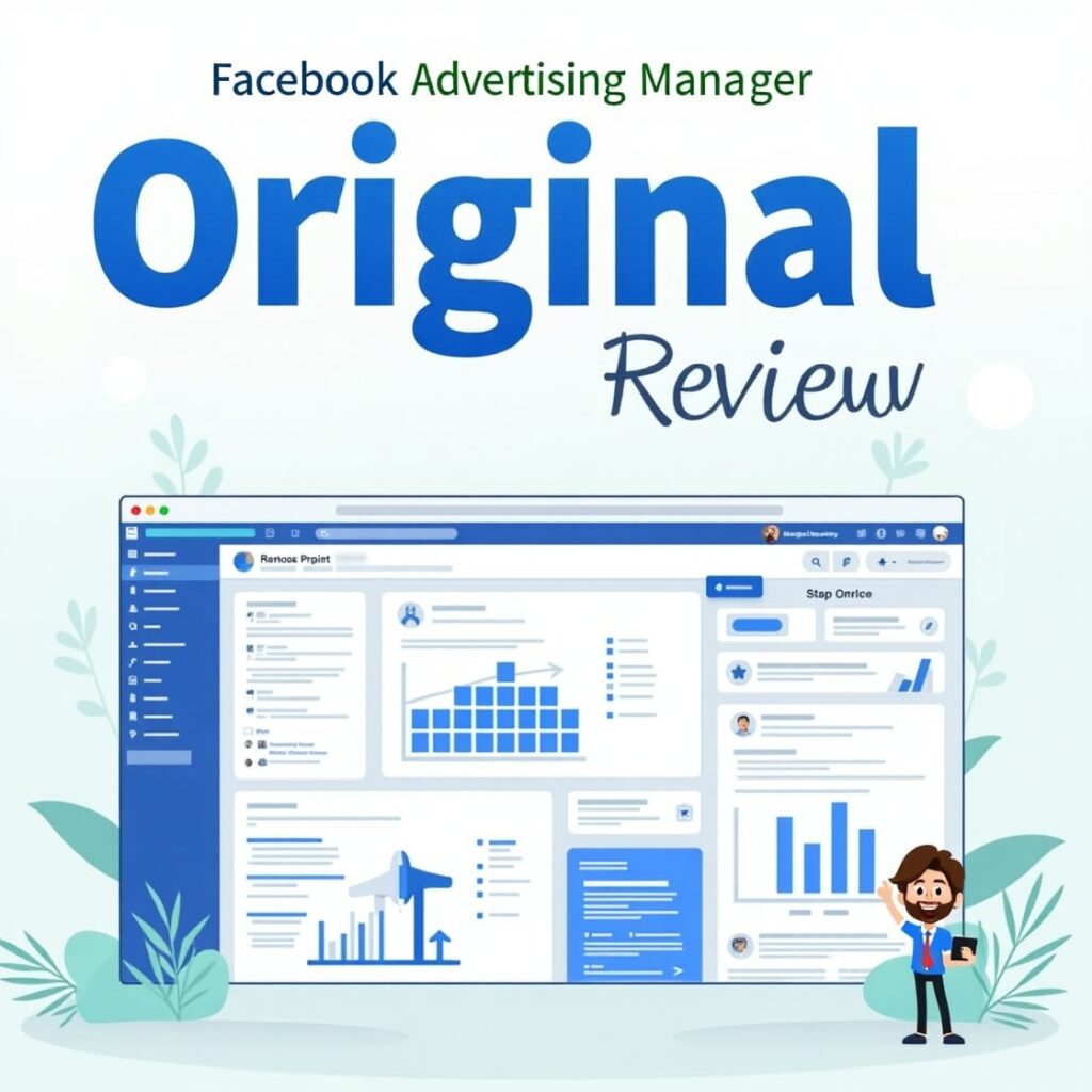 Original review for Facebook Advertising Manager​